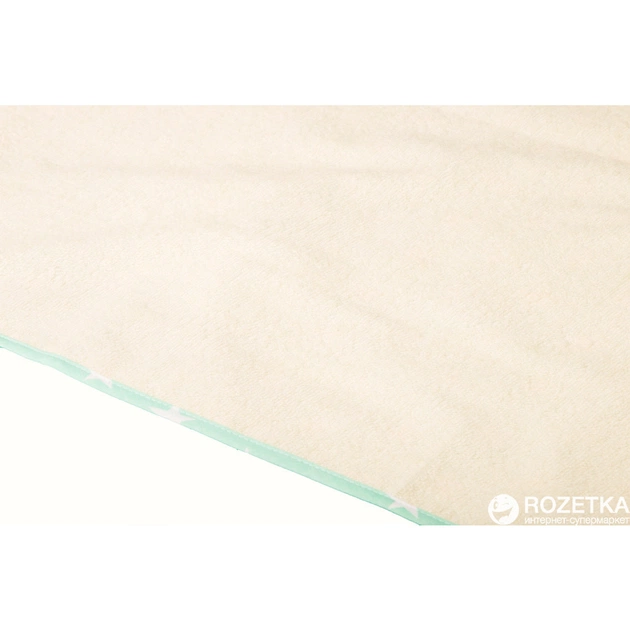 Пелюшки для малюків Еко Пупс Eco Cotton непромокаюча двостороння 50х70 см ментол,зірочки (EPG10N-5070zk) - picture 3