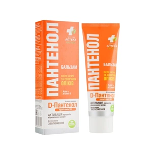 Засіб після засмаги Біокон Бальзам після засмаги і сонячних опіків Пантенол 90 мл (4820064562124) зображення 1