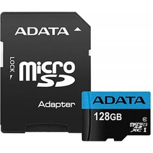 Карта пам'яті ADATA 128GB microSD class 10 UHS-I A1 Premier (AUSDX128GUICL10A1-RA1) зображення 1
