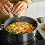 Сотейник Tefal Excellence+, з кришкою, 26см, чорний (E3337145) - зменшене зображення 3