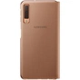 Чохол-книжка Samsung Wallet Cover для Samsung Galaxy A7 2018 SM-A750 Gold (EF-WA750PFEGRU) - зменшене зображення 3