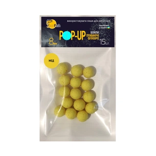 Бойл SunFish Pop-Up Мед 8 mm 15 шт (SF201658) зображення 1