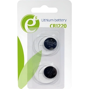 Батарейка EnerGenie Lithium CR1220 BL 2 шт зображення 1