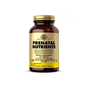 Мультивітамін Solgar Мультивітаміни для Вагітних, Prenatal Nutrients, 120 таблеток (SOL02272) зображення 1