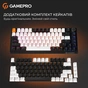Клавиатура GamePro MK160 V2 Warden QLAB Sakura Linear RGB USB UA Black (MK160-V2-B-QS) - уменьшенное изображение 18