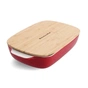 Форма для випікання KitchenAid з кришкою керамогранітна 3,8 л Червона (CC006108-001) - зменшене зображення 1