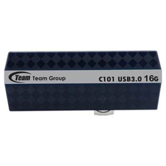 USB флеш накопичувач Team 16Gb C101 Silver USB 3.0 (TC101316GS01) - изображение 1
