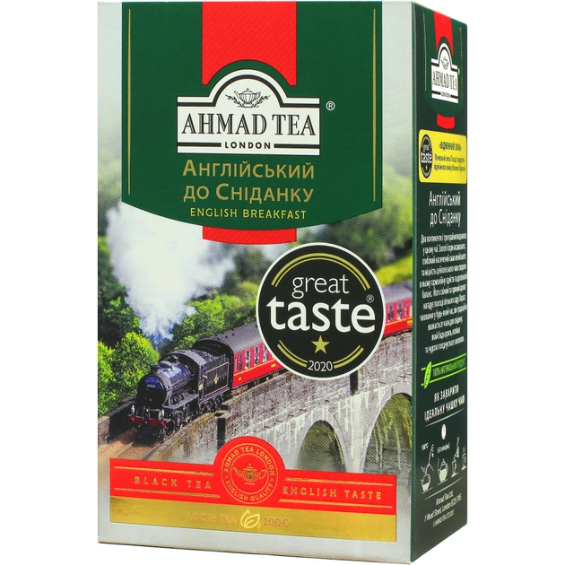 Чай Ahmad Tea Английский к завтраку 100 г (54881007993) - изображение 1