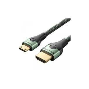 Кабель мультимедійний HDMI M to HDMI mini M 2.0m V2.1 8K 60Hz green VENTION (AGJGH) picture 1