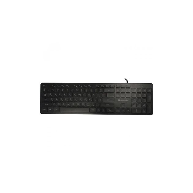 Клавіатура Defender Balance LQ LED USB UA Black (450790) - зображення 1