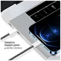 Дата кабель USB-C to USB-C 1.0m 60W 3.0А black ColorWay (CW-CBPDCC061-BK) - уменьшенное изображение 11