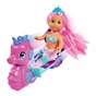 Лялька Simba Еві Русалонька з каретою-мушлею, коником та рибкою (5733463) - зменшене зображення 1
