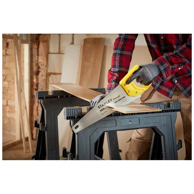 Ножівка Stanley SHARPCUT із загартованими зубами, L=380мм, 11 tpi. (STHT20369-1) - picture 3