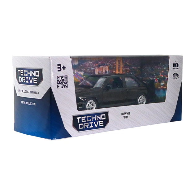 Машина TechnoDrive BMW M3 1987 (чорний) (250395U) - picture 6