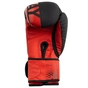 Боксерські рукавички PowerPlay 3086 Matt Challenger Чорно-Червоні 12 унцій (PP_3086_12oz_Bl/Red) - зменшене зображення 3