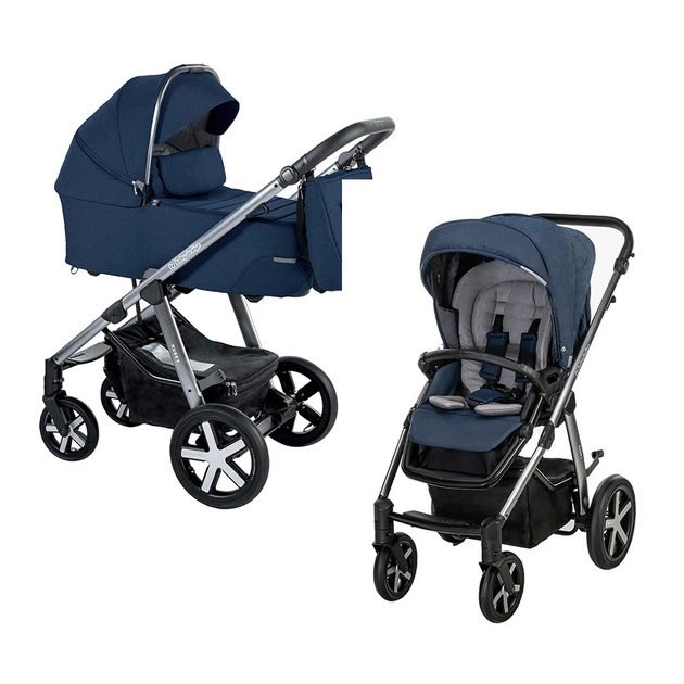 Коляска Baby Design 2 в 1 Husky XL 203 NAVY (204869) - зображення 1