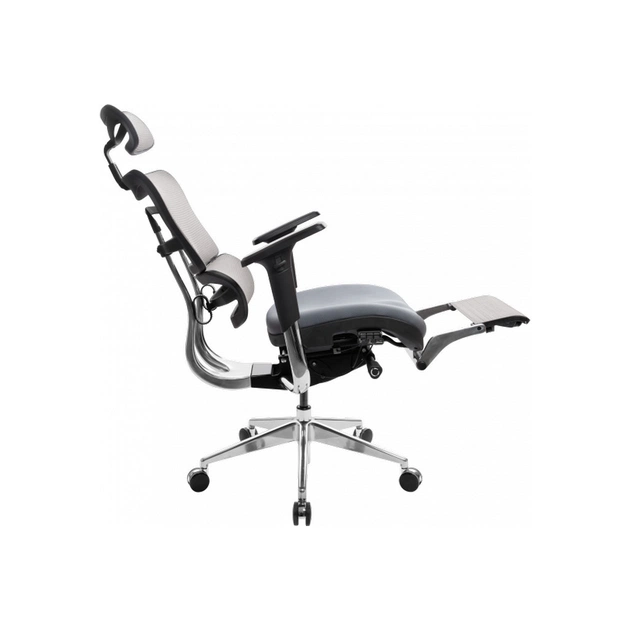 Офісне крісло GT Racer X-802L Bright Gray (X-802L Bright Gray (W-20 B-40)) - зображення 7