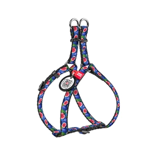Шлея для котів WAUDOG Nylon з QR паспортом "Інжир" пластиковий фастекс XS (319-4053) зображення 1