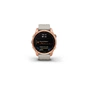 Смарт-годинник Garmin fenix 7S Sol, Rose Gold w/ Light Sand Band, GPS (010-02539-11) - зменшене зображення 2