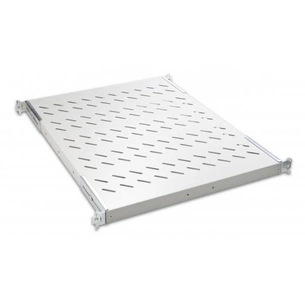 Полка Hypernet 19" 1U глиб. 400мм, у шафи глибиною 600мм, колір сірий (U-FS-60) изображение 1