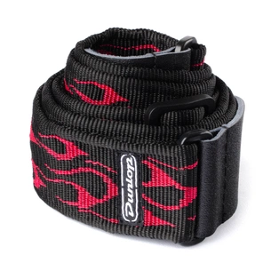Ремінь для гітари Jim Dunlop Classic Strap Flambe Red (D38-11RD) зображення 1