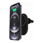 Зарядний пристрій Belkin Car Mount Magnetic Charging Qi, black (WIC004BTBK-NC) - зменшене зображення 4