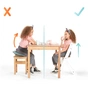 Стілець для годування Kinderkraft Enock White Wood з подушкою (5902533917242) - зменшене зображення 10