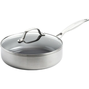 Сотейник GreenPan Geneva з кришкою 24 см, 2,6 л (CC004782-001) зображення 1
