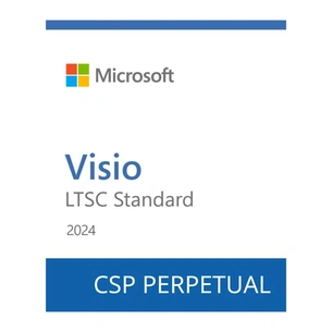 Офісний додаток Microsoft Visio LTSC Standard 2024 Commercial Software, Perpetual (DG7GMGF0PN42_0002) зображення 1
