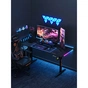 Комп'ютерний стіл Anda Seat Terminator RGB Black (AD-D-DD1-1600L-01-B) - зменшене зображення 12