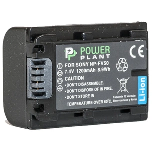 Акумулятор до фото/відео PowerPlant Sony NP-FV50 (DV00DV1273) зображення 1