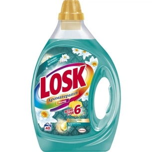 Гель для прання Losk аромат Балійського лотосу і лілії 2 л (9000101413687) зображення 1