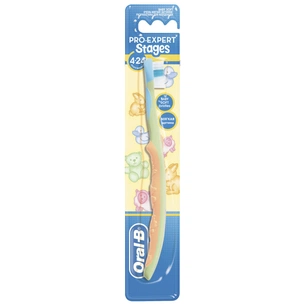 Дитяча зубна щітка Oral-B Stages 1 (2–24 місяці) екстра м'яка 1 шт (3014260278311) зображення 1
