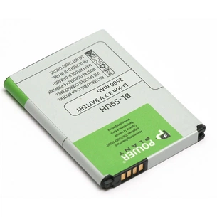 Акумуляторна батарея PowerPlant LG BL-59UH (G2 mini) 2500mAh (DV00DV6291) зображення 1