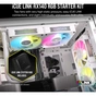 Кулер до корпусу Corsair iCUE Link RX140 RGB PWM White Dual Pack (CO-9051024-WW) - зменшене зображення 5