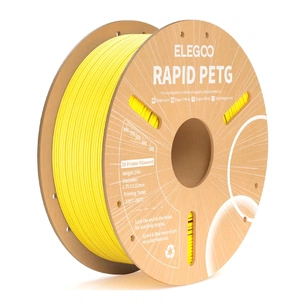 Пластик для 3D-принтера ELEGOO Rapid PETG 1кг, 1.75мм, yellow (50.203.0221) зображення 1