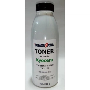 Тонер KYOCERA TK-1150/TK-1160/TK-1170, 260г Tomoegawa (TG-KM2040-260) зображення 1