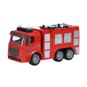 Спецтехніка Same Toy инерционная Truck Пожарная машина со светом и звуком (98-618AUt) зображення 1