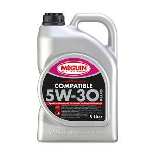 Моторна олива Meguin COMPATIBLE SAE 5W-30 5л (6562) зображення 1
