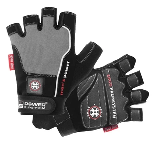 Рукавички для фітнесу Power System Mans Power PS-2580 Black/Grey XL (PS-2580_XL_Black-grey) зображення 1