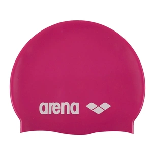 Шапка для плавання Arena Classic Silicone 91662-091 фуксія, білий Уні OSFM (3468333887458) зображення 1