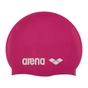 Шапка для плавання Arena Classic Silicone 91662-091 фуксія, білий Уні OSFM (3468333887458) - зменшене зображення 1