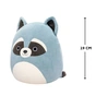 М'яка іграшка Squishmallows Єнот Роккі 19 см (SQCR05407) - зменшене зображення 2