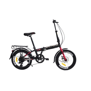 Велосипед Genio Lunox 20" рама-19" St Black/Red (0432) зображення 1