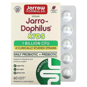 Пробіотики Jarrow Formulas для дітей, 1 млрд КУО, смак малини, Jarro-Dophilus Kid (JRW-03069) зображення 1