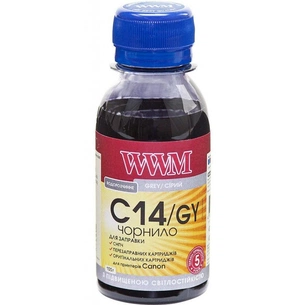 Чорнило WWM CANON CLI-451/CLI-471 100г Gray (C14/GY-2) зображення 1