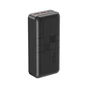 Батарея універсальна XO 30000mAh, PD/20W, QC3.0/22.5W, Input(Type-C,MicroUSB), Output(2*USB,Type-C), Black (XO-PR189B / 29189) - зменшене зображення 1