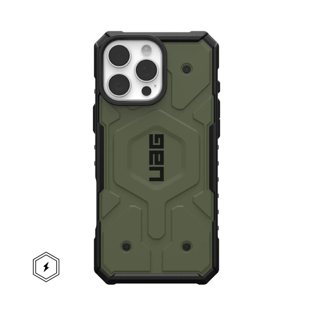 Чохол до мобільного телефона UAG iPhone 16 Pro Max Pathfinder Magsafe Olive Drab (114469117272) - изображение 1