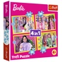 Пазл Trefl Barbie Веселый мир Барби 4 в 1 (35, 48, 54, 70) (5900511346268) - уменьшенное изображение 1