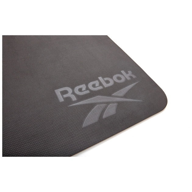 Килимок для йоги Reebok Double Sided Yoga Mat чорний, сірий RAYG-11042BKGR (885652020817) - зображення 11